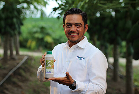 Chula Brand is a pioneer in biological pest control in papaya